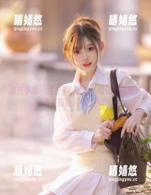 模范学院-胡润曦 模范学院 - 红裙下的优雅:胡润曦最新写真美图让人心动不已